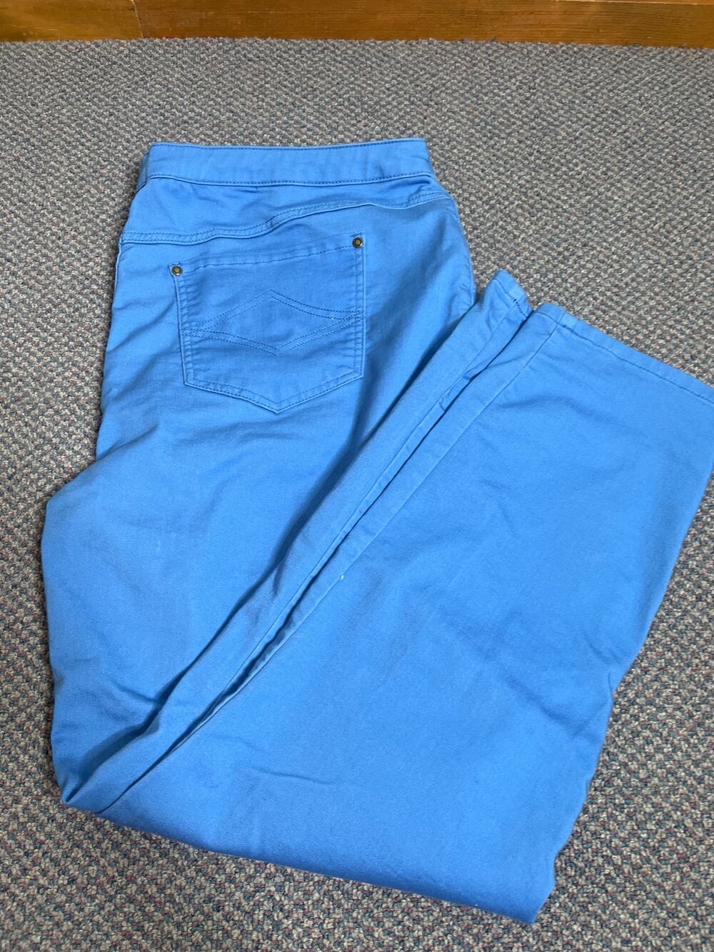 Pajama Jeans Blue knit pant 2x